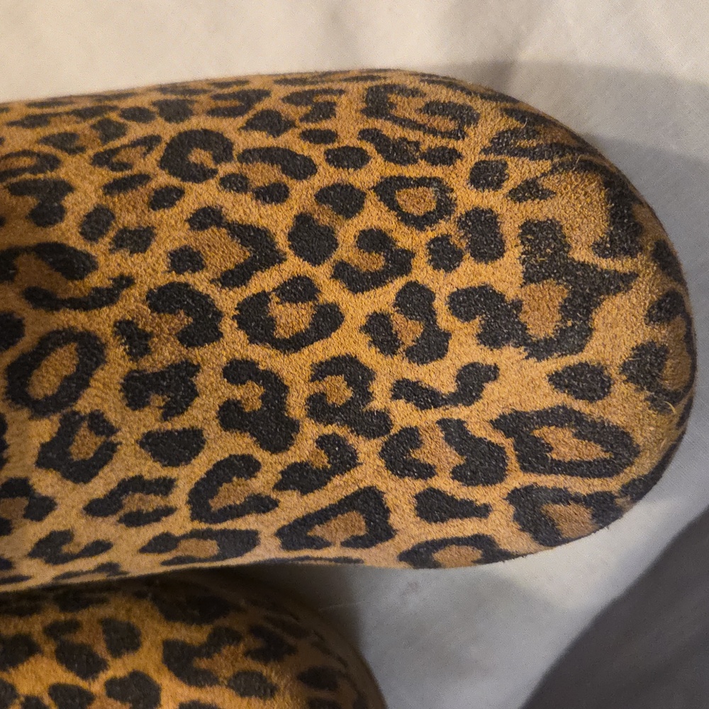 Dansko Professional Leopard Print Clogs Size 42 1… - image 3